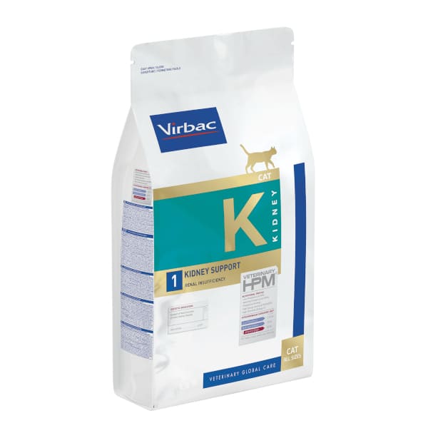 Virbac Kidney Support 1 veterinārā kaķu barība nierēm 1.5 kg